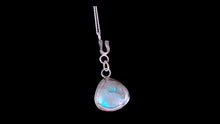 Load image into Gallery viewer, Custom Sterling Silver Labradorite Pendant with Horseshoe Bail – One of a Kind - Elegant Elements By Kelly