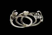 Load image into Gallery viewer, Sterling Silver Claddagh Men's Mystery Ring - Elegant Elements By Kelly