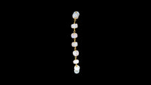 Load image into Gallery viewer, Vermeil Rainbow Moonstone Faceted Rondelle Bracelet - Elegant Elements By Kelly