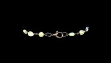 Load image into Gallery viewer, Sterling Silver Black Vermeil Black Ethiopian Opal Nugget Bracelet - Elegant Elements By Kelly