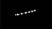 Load image into Gallery viewer, Sterling Silver Black Vermeil Black Ethiopian Opal Nugget Bracelet - Elegant Elements By Kelly