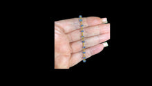 Load image into Gallery viewer, Vermeil Kyanite Faceted Rondelle Bracelet - Elegant Elements By Kelly