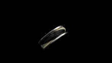 Load image into Gallery viewer, Custom Luxurious Sterling Silver Horsehair Channel Set Ring - Elegant Elements By Kelly