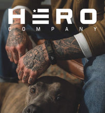 Load image into Gallery viewer, Men's Black Warrior Paracord Bronze Flag Bracelet - Elegant Elements By Kelly