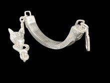 Load image into Gallery viewer, Men&#39;s Custom Sterling Silver Solid Large Horse Head Horse Hair Cuff Bracelet - Elegant Elements By Kelly
