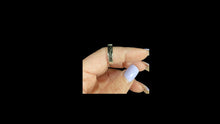 Load image into Gallery viewer, Custom Sterling Silver Snaffle Horsehair Inlay Ring - Elegant Elements By Kelly
