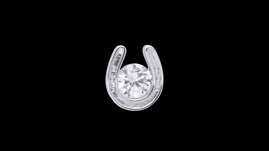 Horseshoe Stud Tie Tack
