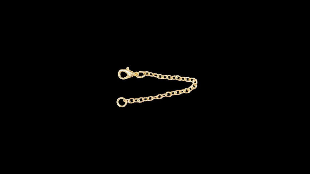 Gold-Tone Extension Chain – 4 Inches - Elegant Elements By Kelly