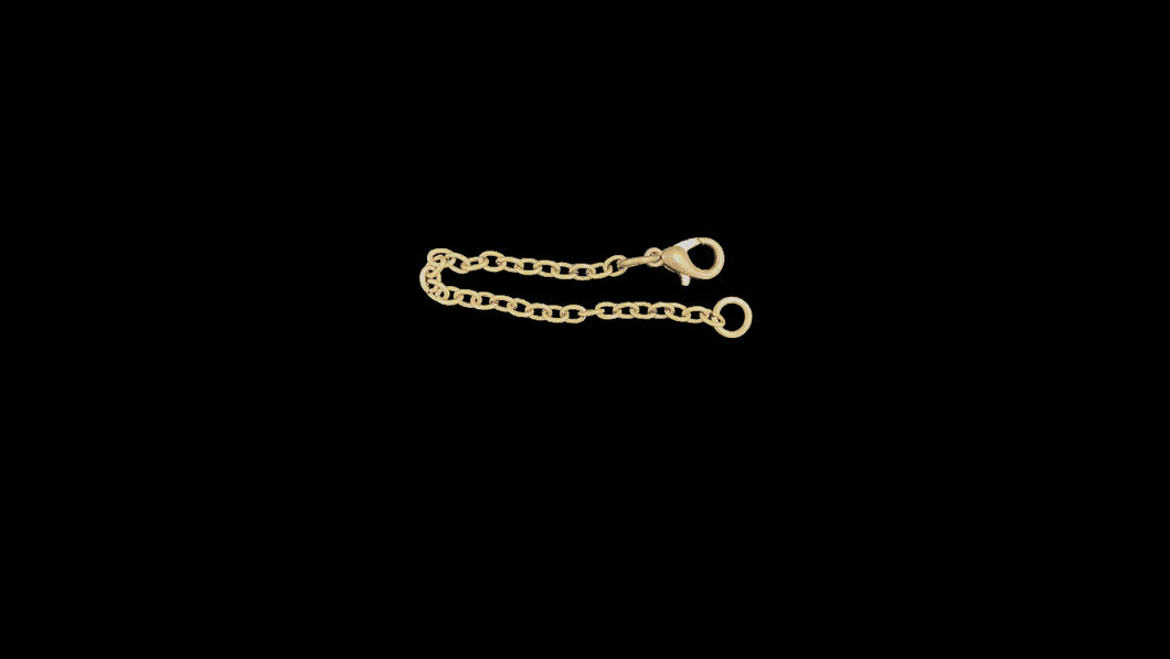 Brass Extender Chain – 4 Inches - Elegant Elements By Kelly