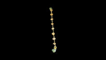 Load image into Gallery viewer, Citrine &amp; Crystal Quartz Faceted Rondelle Bracelet
