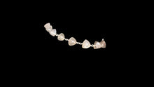 Load image into Gallery viewer, Sterling Silver Chocolate &amp; Platinum Moonstone Triangle Bracelet - Elegant Elements By Kelly
