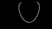 Load image into Gallery viewer, Gold Vermeil Tourmaline Rondelle Multi Color Necklace - Elegant Elements By Kelly
