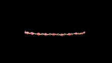 Load image into Gallery viewer, Rhodolite Garnet Faceted Rondelle Rose Gold Plated Bracelet - Elegant Elements By Kelly

