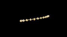 Load image into Gallery viewer, Citrine &amp; Crystal Quartz Faceted Rondelle Bracelet
