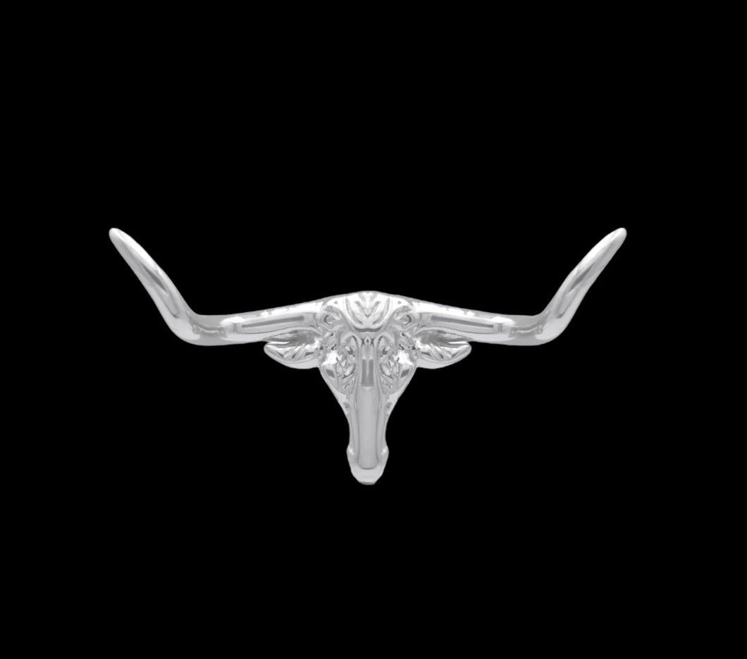 Small Longhorn Tie Tack