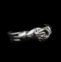 Load image into Gallery viewer, Men&#39;s Sterling Silver Mystery Claddagh Ring
