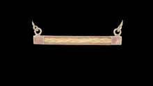 Load image into Gallery viewer, Sterling Silver Custom East West Horse Hair Bar Necklace - Elegant Elements By Kelly
